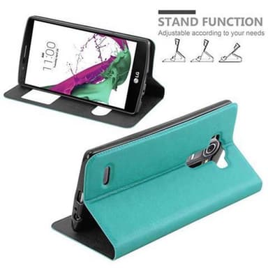 Lompakkokotelo LG G4 / G4 PLUS Case (Turkoosi)