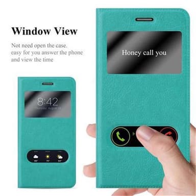 Lompakkokotelo LG G4 / G4 PLUS Case (Turkoosi)