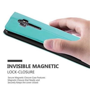 Lompakkokotelo LG G4 / G4 PLUS Case (Turkoosi)