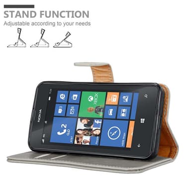 Nokia Lumia 520 / 521 Suojakuori Lompakkokotelo