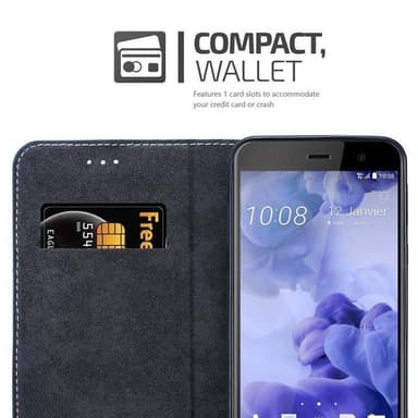 HTC U PLAY Suojakuori Case (Sininen)