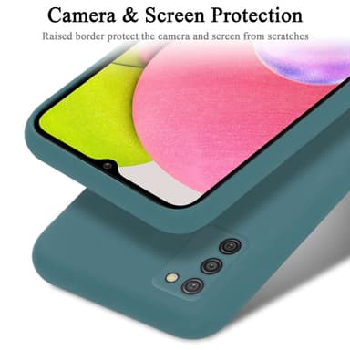 Samsung Galaxy A03s Suojakuori Kotelo Case (Green)