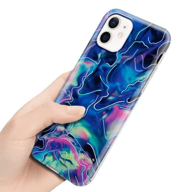 iPhone 12 / 12 PRO Suojakuori Lompakkokotelo (Sininen)