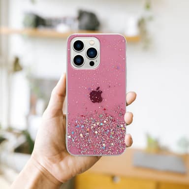 iPhone 13 PRO MAX Suojakuori Kotelo (Vaaleanpunainen)