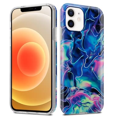iPhone 12 / 12 PRO Suojakuori Lompakkokotelo (Sininen)