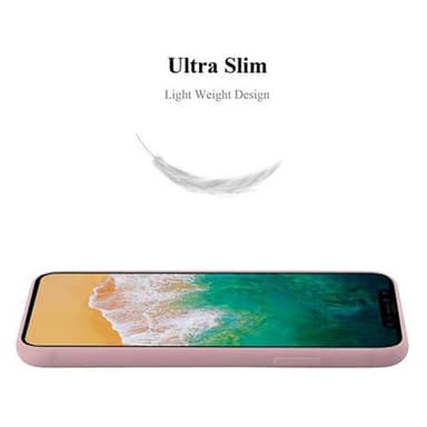 Suojakuori iPhone X / XS Kotelo (Vaaleanpunainen)