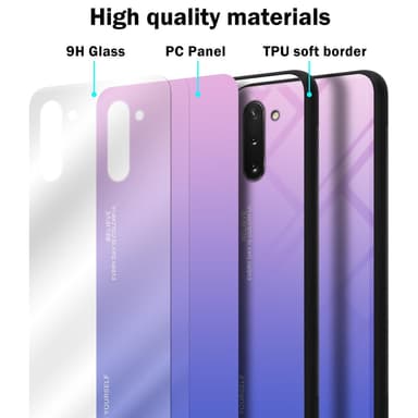 Suojakuori Samsung Galaxy NOTE 10 Kotelo (Musta)