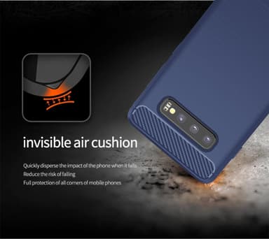 Suojakuori Samsung Galaxy S10 4G Kotelo (Sininen)