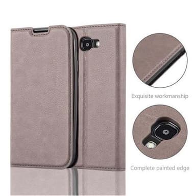 LG K3 2017 Suojakuori Lompakkokotelo (Ruskea)