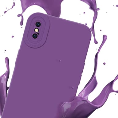 iPhone XS MAX Suojakuori Kotelo (Violetti)