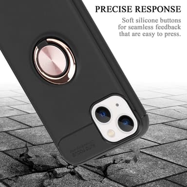 iPhone 14 Suojakuori Kotelo (Musta)