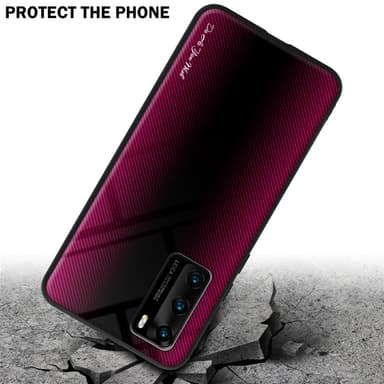 Huawei P40 Suojakuori Kotelo (Vaaleanpunainen)