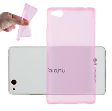 ZTE Nubia Z9 MAX Suojakuori Kotelo (Vaaleanpunainen)