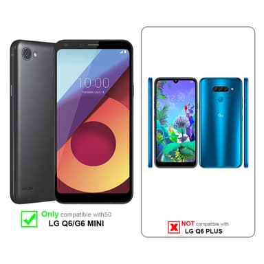 LG Q6 / G6 MINI 3x Suojakalvo Karkaistu lasi
