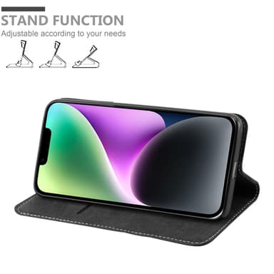 iPhone 14 Suojakuori Case (Musta)