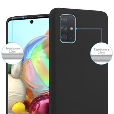 Suojakuori Samsung Galaxy A71 5G Kotelo (Musta)