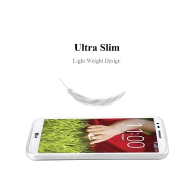 LG G2 MINI Suojakuori Kotelo (Hopea)