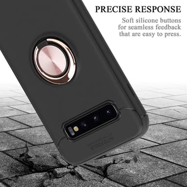 Samsung Galaxy S10 4G Suojakuori Kotelo (Musta)