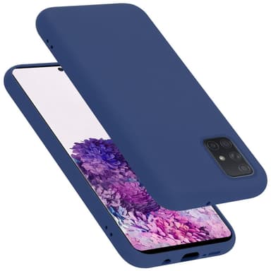 Samsung Galaxy A51 5G Suojakuori Kotelo (Sininen)