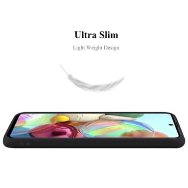 Suojakuori Samsung Galaxy A71 5G Kotelo (Musta)