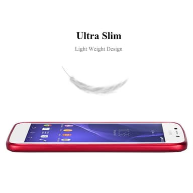 Sony Xperia M2 / M2 AQUA Suojakuori Kotelo (Punainen)