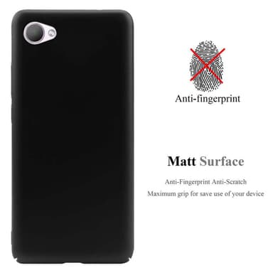 HTC Desire 12 Suojakuori Kotelo Cover (Musta)