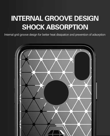 Suojakuori iPhone X / XS Kotelo (Sininen)