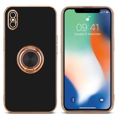 iPhone XS MAX Suojakuori Kotelo (Musta)