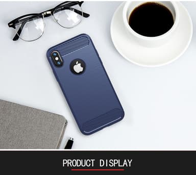 Suojakuori iPhone X / XS Kotelo (Sininen)