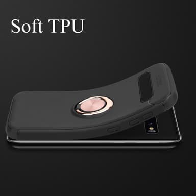 Samsung Galaxy S10 4G Suojakuori Kotelo (Musta)
