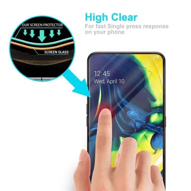 Samsung Galaxy A80 / A90 4G Suojakalvo Karkaistu lasi