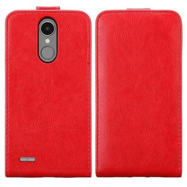 LG K8 2017 Suojakuori Lompakkokotelo (Punainen)