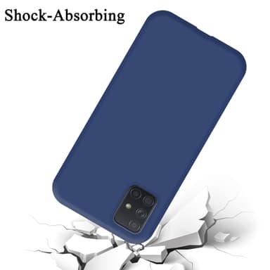 Samsung Galaxy A51 5G Suojakuori Kotelo (Sininen)