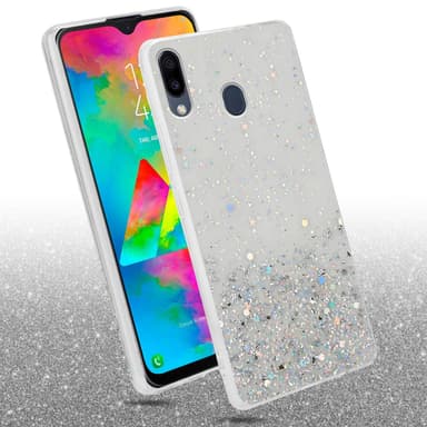 Samsung Galaxy M20 Suojakuori Kotelo (Läpinäkyvä)