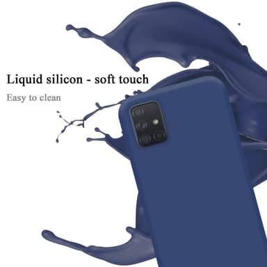 Samsung Galaxy A51 5G Suojakuori Kotelo (Sininen)