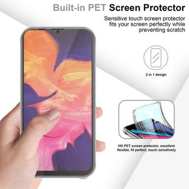 Samsung Galaxy A10 / M10 Suojakuori Cover (Läpinäkyvä)