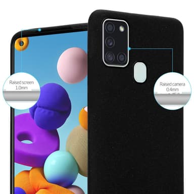 Suojakuori Samsung Galaxy A21s Kotelo (Musta)