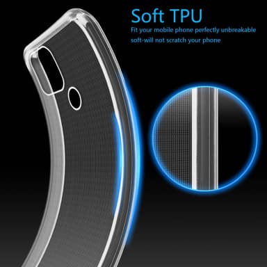 Realme C21 Suojakuori Kotelo (Läpinäkyvä)