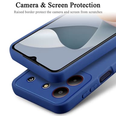 ZTE Blade A54 Suojakuori Kotelo Case (Sininen)