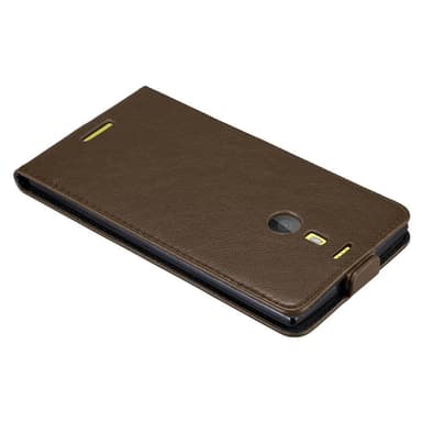 Nokia Lumia 1520 Suojakuori Lompakkokotelo (Ruskea)