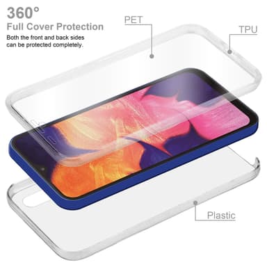 Samsung Galaxy A10 / M10 Suojakuori Cover (Läpinäkyvä)