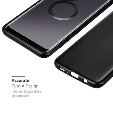 Samsung Galaxy S9 PLUS Suojakuori Kotelo (Musta)