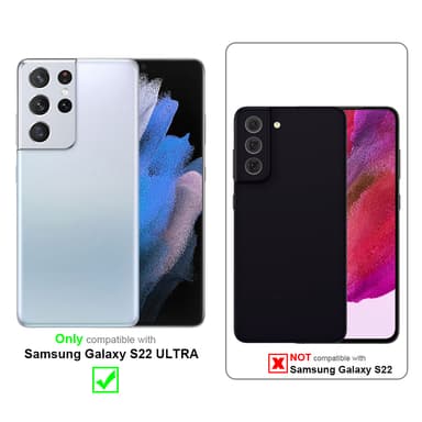 Samsung Galaxy S22 ULTRA Suojakuori Kotelo (Oranssi)