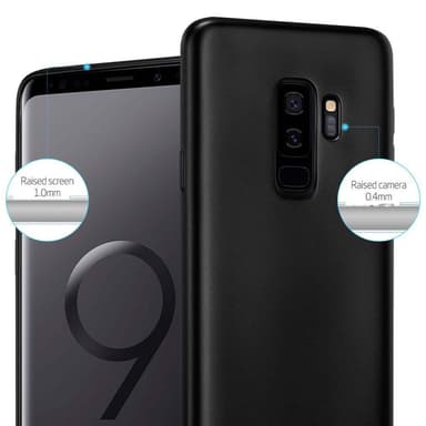 Samsung Galaxy S9 PLUS Suojakuori Kotelo (Musta)