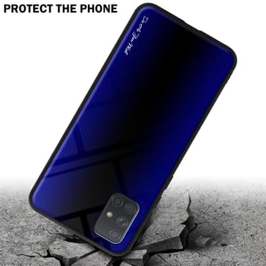 Samsung Galaxy A71 4G Suojakuori Kotelo (Violetti)