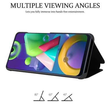 Suojakuori Samsung Galaxy M31 Lompakkokotelo (Musta)