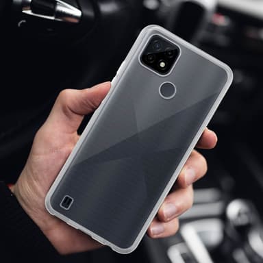 Realme C21 Suojakuori Kotelo (Läpinäkyvä)