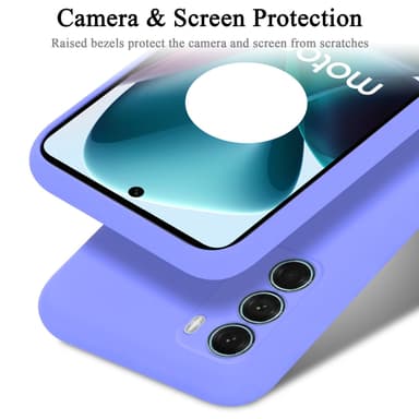 Motorola MOTO G200 5G Suojakuori Kotelo (Violetti)