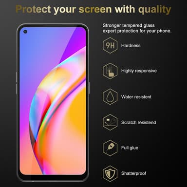 Oppo A94 5G Suojakalvo Karkaistu lasi Näytönsuoja