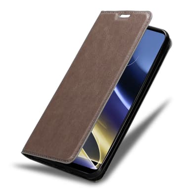 Motorola MOTO G51 5G Suojakuori Lompakkokotelo (Ruskea)